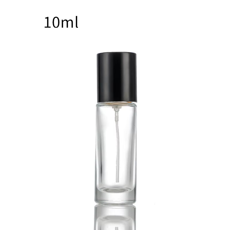 (25) 10ml Glass Pressurized Perfume Bottle – Crimp Neck Atomizer Spray Bottle Snacks' Scents